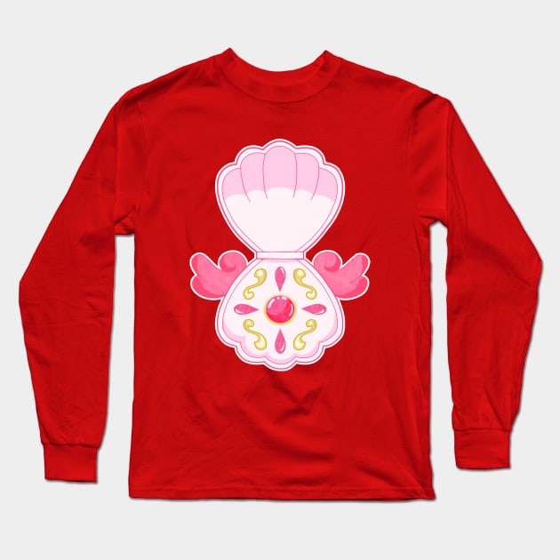 Pink Shell - Luchia Nanami Long Sleeve T-Shirt by Kiroiharu